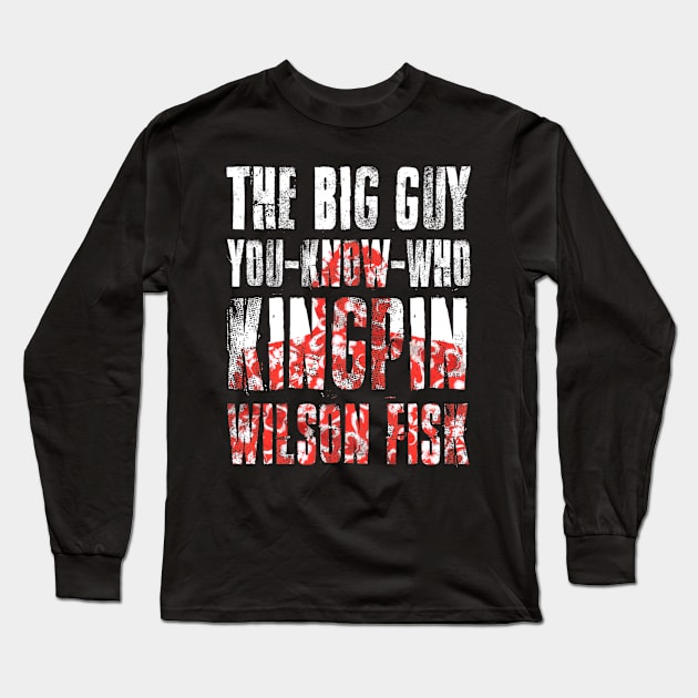 The Big Guy - You Know Who - Hibiscus Long Sleeve T-Shirt by LopGraphiX